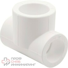Тройник THERMOLIGHT переходной PP-R 20х25х20 белый (20/200)