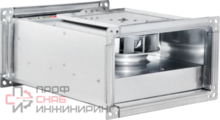 Прямоугольный канальный вентилятор с назад загнутыми лопатками BVN BDKF 40-20A