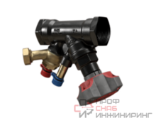 Клапан балансировочный STAD B c дренажем G 1/2" DN15 внутренняя резьба PN20 AMETAL