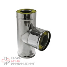 Тройник Теплов и Сухов 87 d 80 толщина 0,5 нержавеющая сталь