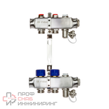 Комплект коллекторов Ридан SSM-2R set с кронштейнами, 2 контура