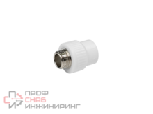 Муфта комбинированная КОНТУР PP-R 20-1/2" н/р