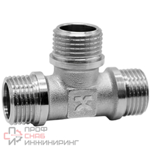 Тройник IVANCI 1/2"НР ник. IVC.104131.N.03