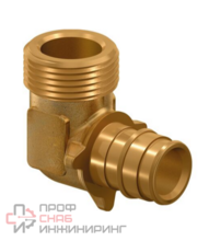 Уголок usystems 32х1' НР для труб PE-Xa, латунь
