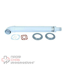 Комплект концентрического горизонтального дымохода Wolf DN60/100 для котла FGG
