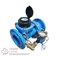 Счетчик холодной воды комбинированный "Пульсар" Ду100/20-150, импульсный выход, IP65, исполнение 1