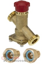 Клапан Ридан AQT-R DN 15LF без ниппелей + фитинги с НР