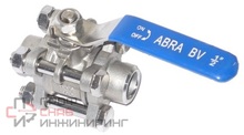 Кран шаровой полнопрох. св/св стандарт SS316 ABRA-BV61A-065