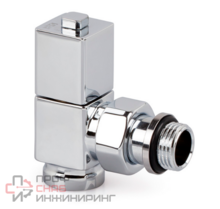 Вентиль SR Rubinetterie угловой Esedra 1/2", ручной регулировки, цвет хром