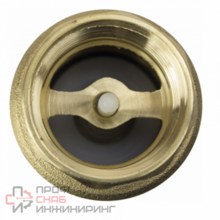 Клапан обратный пружинный Vodotok YT-B2002 Ду25 бронза муфтовый