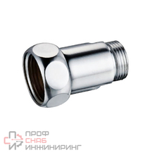 Соединение прямое (хром) 1"г*1/2"ш TIM K6-SFM042
