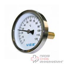 Термометр с гильзой ViEiR 0-120"С