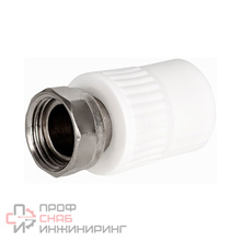 Муфта комбин. ПП с накидной гайкой 32х1 Valfex