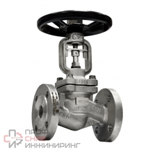 Вентиль запорный с сильфонным уплотнением АСТА серии В343 DN50 PN40