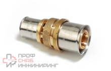 Муфта, 26 x 3, 20 x 2, латунь, переходная Giacomini