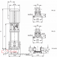 Насос Wilo MVI 112-1/16/E/3-400-50-2