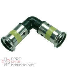Угольник 90° 16-16, Henco PKG, 1, пресс-пресс, PVDF, газ