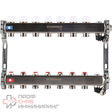 Коллектор из нержавеющей стали ROMMER RMS-3201 7 выходов