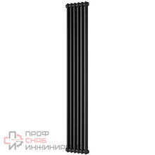 Радиатор Стальной Arbonia RAL 9005 2-х трубчатый радиатор 2180, 10 секций, высота: 1800 мм, длина: 450 мм, подключение № 12, размер подключения: 3/4", цвет: matt