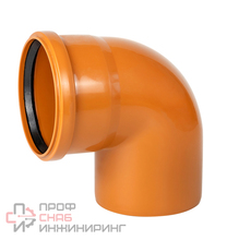 Отвод РосТурПласт для наружной канализации 160 угол 45
