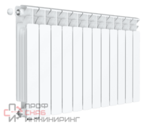 Радиатор биметаллический Rifar Base Ventil 500/12, левое подключение (без H-образного узла)