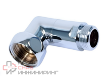 Соединитель для полотенцесушителя угловой SantechSystems 3/4" НР накидная гайка