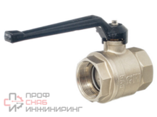 Кран шаровой Баз 11Б27п1 Dn40 Pn40 вр/вр рычаг никель, серия Standart