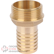 Штуцер латунный НР Stout 30х1 1/4"