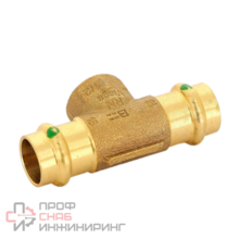 Тройник Sanpress, c SC-Contur 18x1/2"x18, с внутренней резьбой, бронза, модель 2217.2