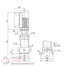 Насос Grundfos CRE3-5 A-A-A-E-HQQE 1x200-240 60HZ