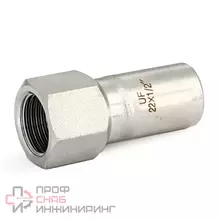 Вставка-B Uni-fitt 22 x 3/4", нержавеющая сталь