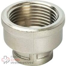 Муфта ВВ никелированная 1X3/8 STOUT
