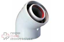 Коаксиальный отвод Baxi 45 для серий котлов LUNA и MAIN