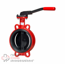 Затвор поворот чуг EPDM Ду100 Ру16 д/чуг ЗПВС-F (w) 3-100-MN-Е ADL