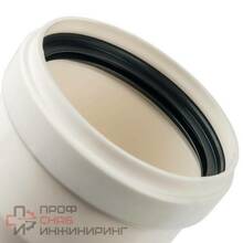 Элемент дымохода конденсационного труба Stout 500 мм D80 м/п PP-FE