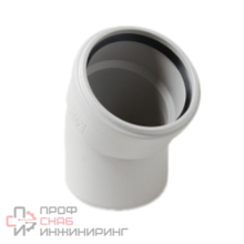 Отвод Pro Aqua Stilte Plus 110*30° для бесшумной канализации