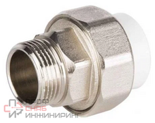 Муфта комбин. разъемная ПП 20 х 1/2 ш. TIM
