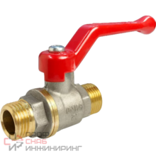 Кран шаровой Valfex лат 11Б27фт1М нк Ду20 Ру40 р/р полн рыч