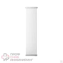 Радиатор труб. Zehnder Charleston 3150, 04 сек.1/2 бок.подк. RAL9016 (кроншт.в компл)