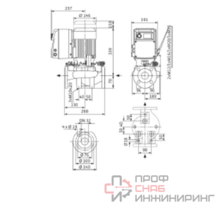 Насос Wilo IP-E 32/105-0,75/2
