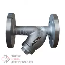 Фильтр нержавеющий фланцевый АСТА-Ф153-16-250-0,5-032 DN32 PN16 бар Тmax=+250°С AISI316 ячейка сетки 0,5 мм