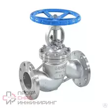 Клапан запорный нержавеющая сталь 15нж65нж Ду40 Ру16 фл WGCN