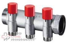 Балансировочный коллектор FAR 1" 3 отвода М24х19