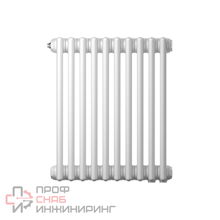 Радиатор труб. Zehnder Charleston 3030, 30 сек.1/2 бок.подк. RAL9016 (кроншт.в компл)
