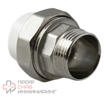 Муфта PP-R сер комб разъем Дн32х1 1/4" НР VALFEX 10156132Г