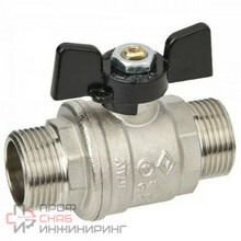 Кран Bugatti НН 3/4' бабочка OREGON серия 327 полный проход