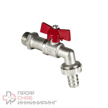 Кран водоразборный под шланг Valfex 1/2 ручка-бабочка