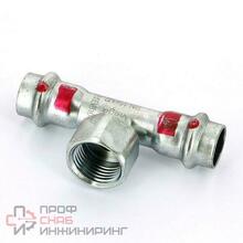 Тройник Prestabo с SC-Contur, ВР, 15x1/2x15 мм Viega