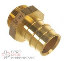Штуцер с наружной резьбой UPONOR Q&E 32-G1"НР (W) '20Ф
