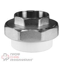 Муфта комбин. разъемная ПП 90 х 3 г. Valfex